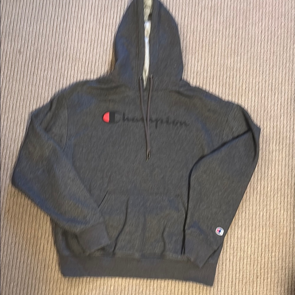 Champion grey sweatshirt men’s large